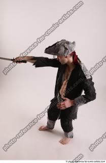 11 JACK DEAD PIRATE STANDING POSE WITH SWORD